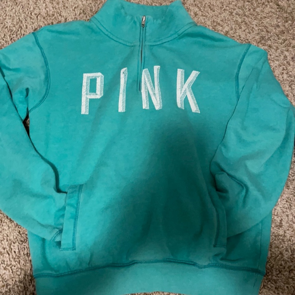 Pink crew neck